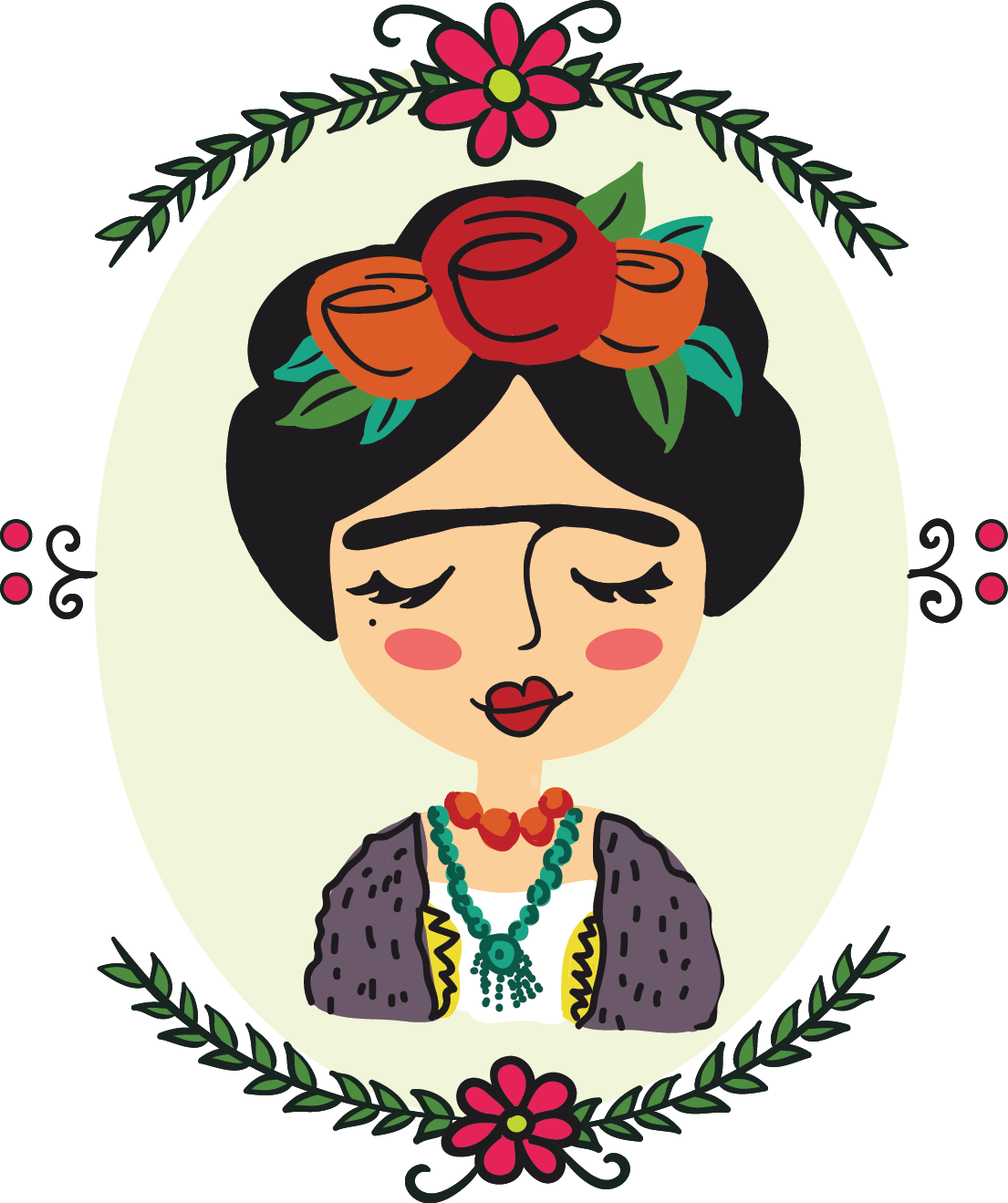 1105x1319 Frida Kahlo Illustration On Behance Aesthetic In Frida