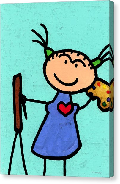 404x622 Mexican Girl Canvas Prints Fine Art America