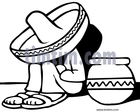 549x437 Huge Collection Of 'mexican Drawing' Download More Than Images