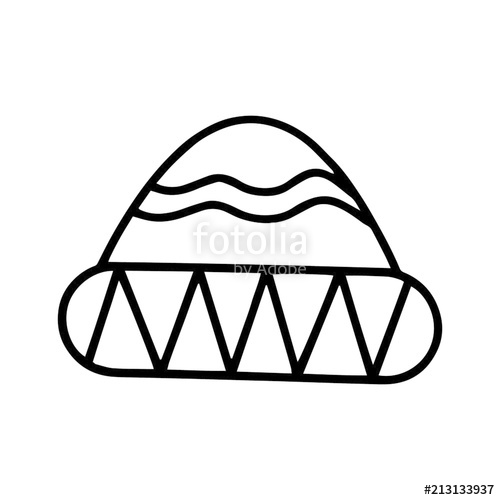 500x500 Mexican Hat Cartoon Illustration Isolated On White Background