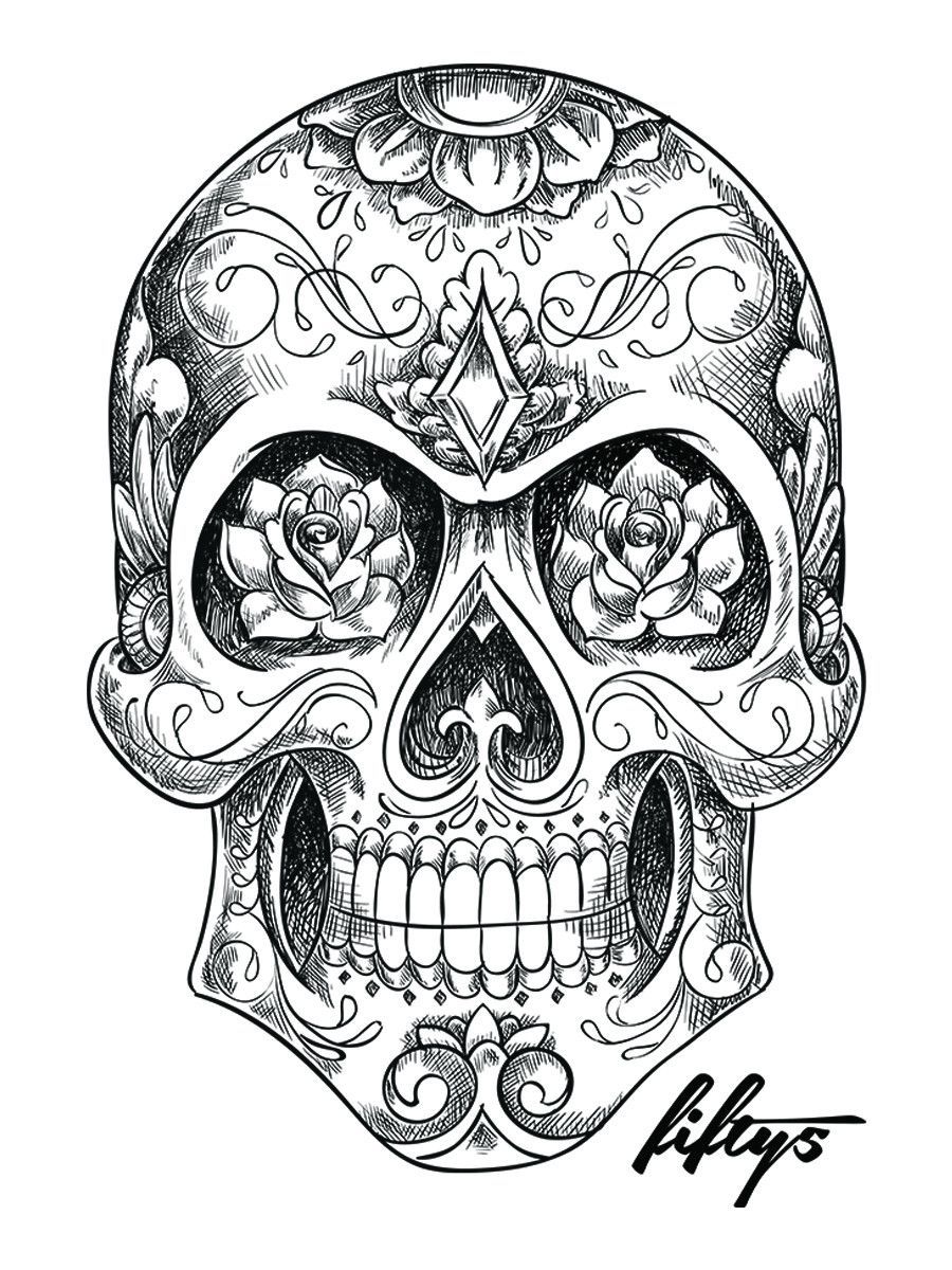 900x1200 Mexican Skull Tattoos Drawings Ideas And Designs