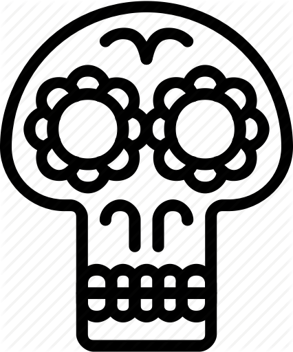 426x512 Dead Skull Drawing Transparent Png Clipart Free Download