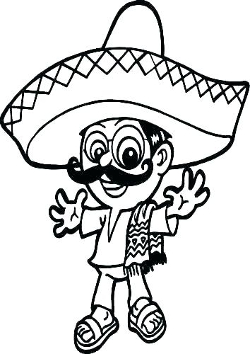 354x500 Mexican Food Coloring Pages Coloring Pages Coloring Pages Culture