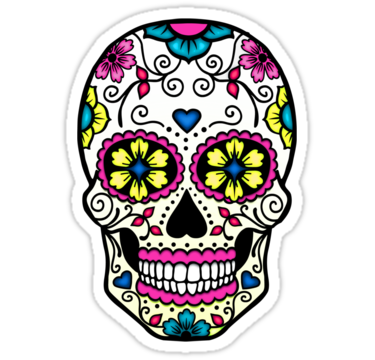 Mexican Sugar Skull Drawings | Free download on ClipArtMag