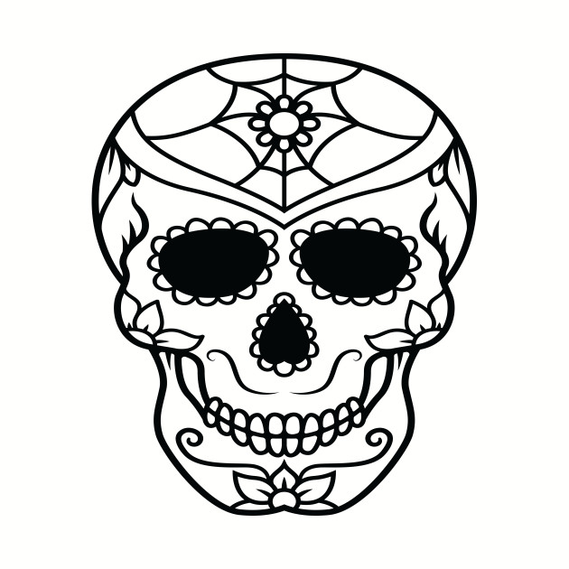 Mexican Sugar Skull Drawings | Free download on ClipArtMag