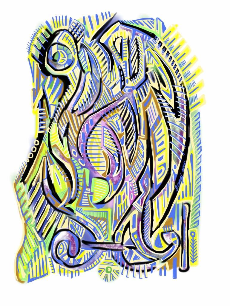 770x1027 Saatchi Art Artist Omar Sangiovanni Drawing, November