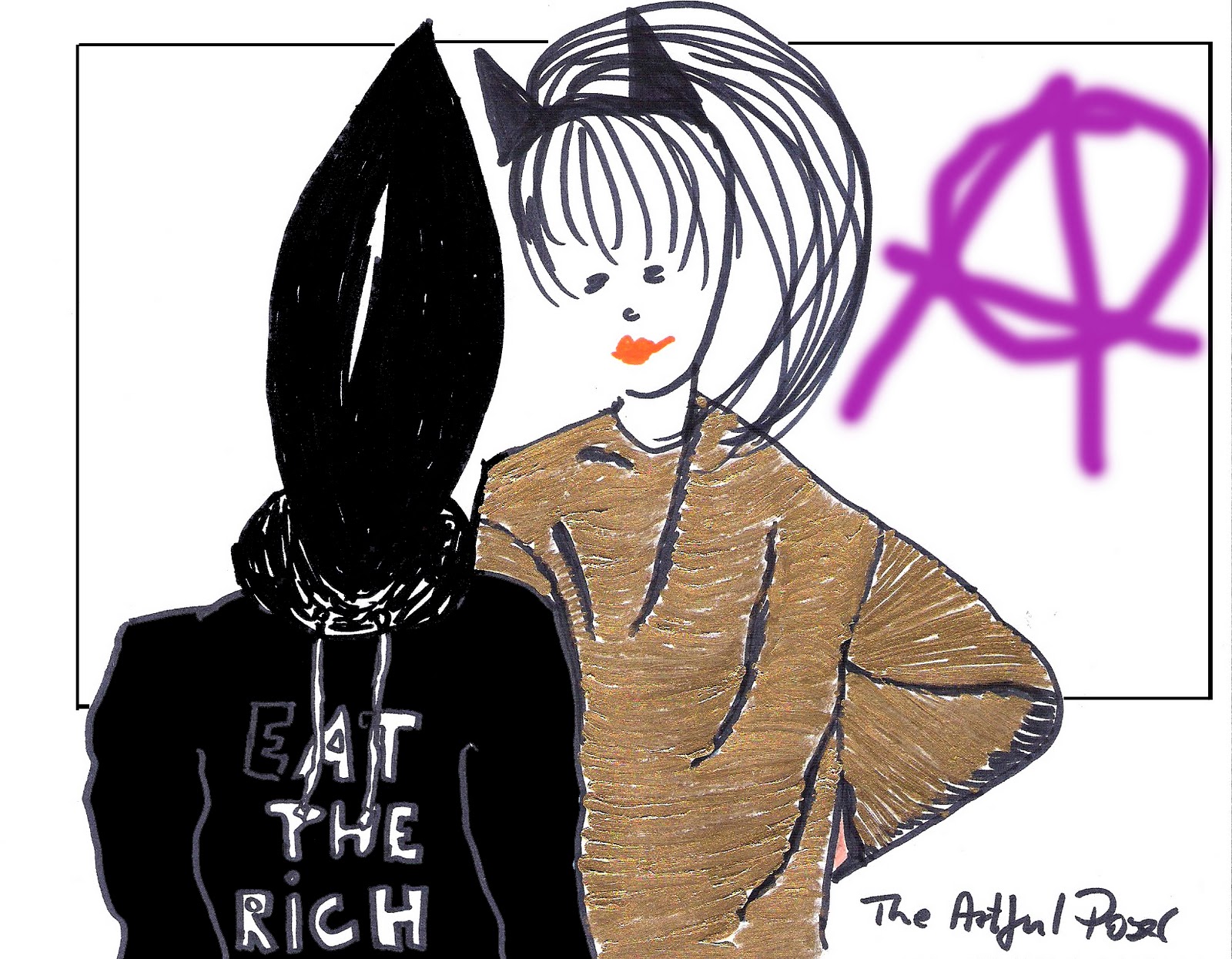 1600x1245 The Artful Poser