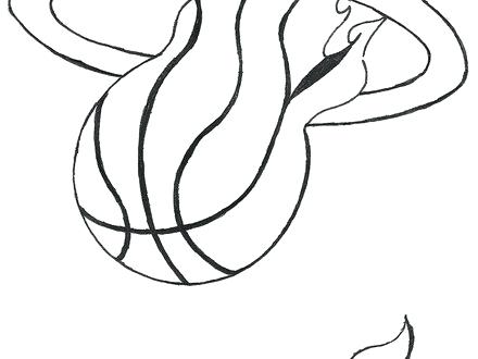 440x330 Miami Heat Coloring Pages