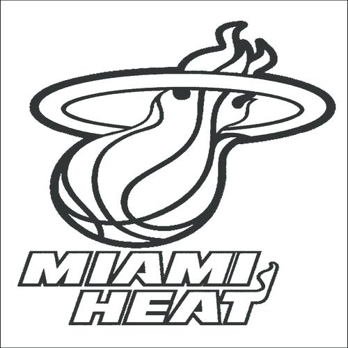 Miami Heat Logo Drawing | Free download on ClipArtMag