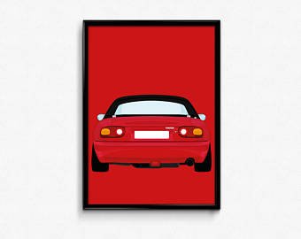 Miata Drawing | Free download on ClipArtMag