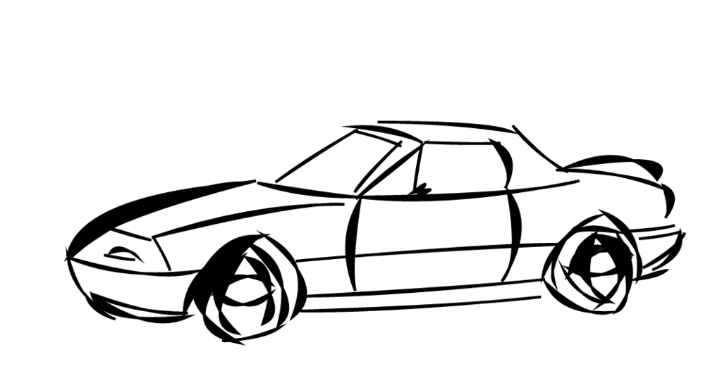 1024x554 miata drawing outline for free download