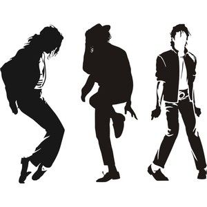 300x300 Michael Jackson Silhouette