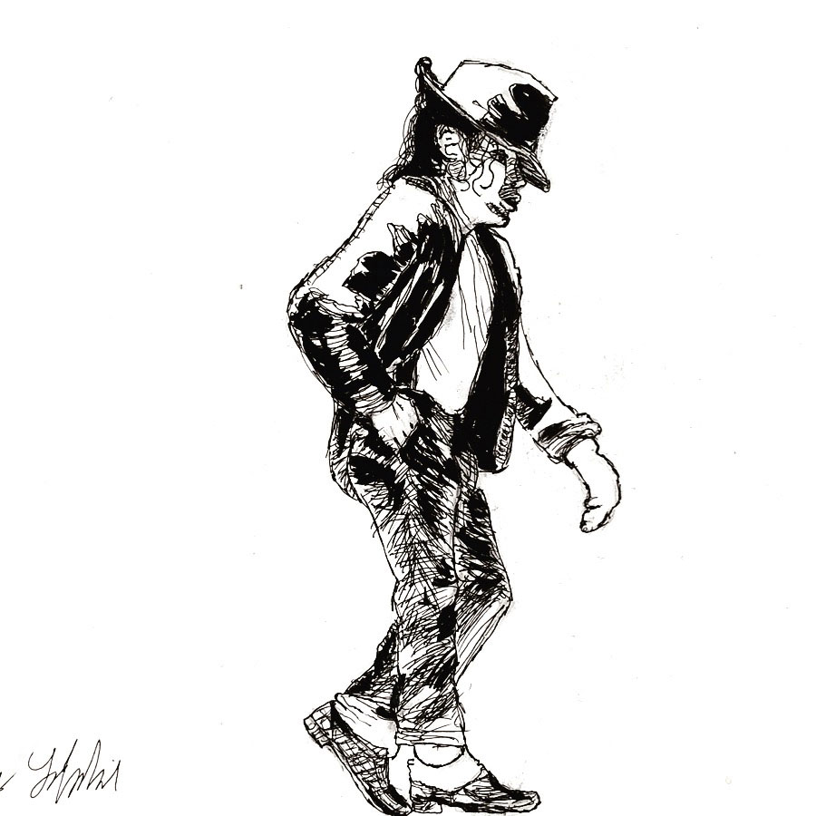 Michael Jackson Drawing | Free download on ClipArtMag