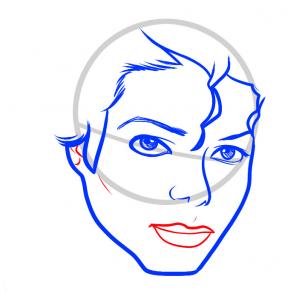 302x293 How To Draw Michael Jackson Easy, Step