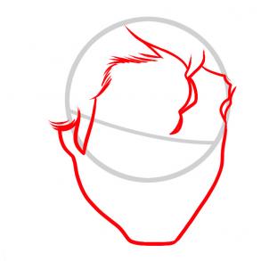 302x293 How To Draw Michael Jackson Easy, Step