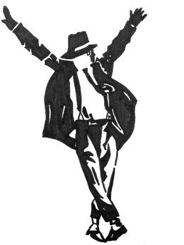 260x347 Michael Jackson Drawings Moonwalk