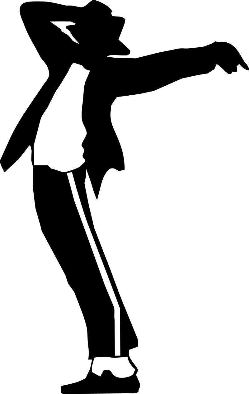 800x1265 Dr Michael Jackson Silhouette, Michael