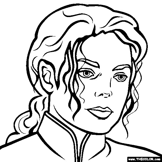 560x560 Kind Michael Jackson Coloring Pages Online Simplesnacks Top
