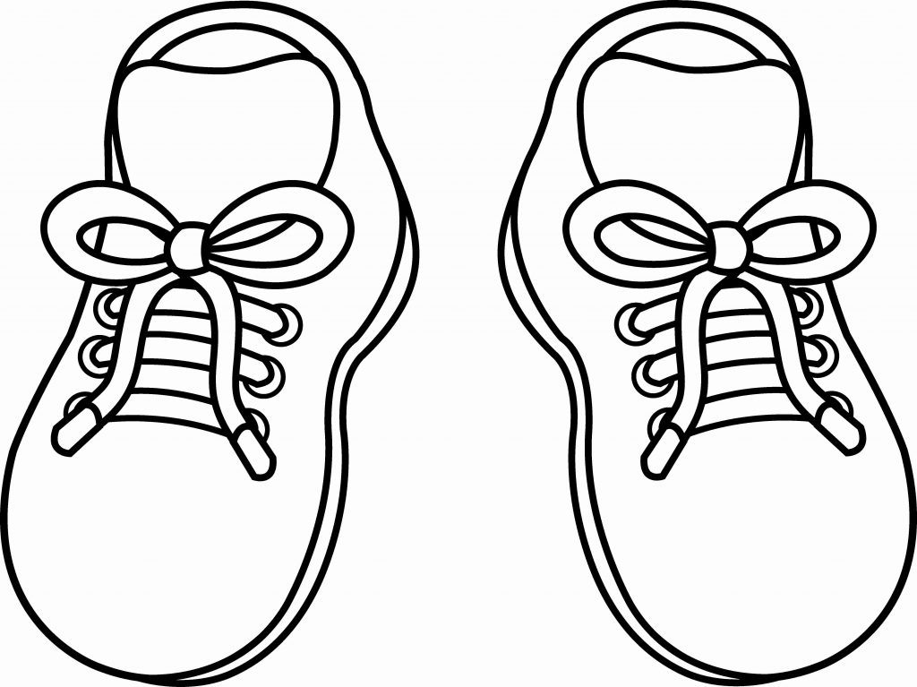 1024x767 Coloring Pages Shoe Coloring Page Free Shoe Coloring