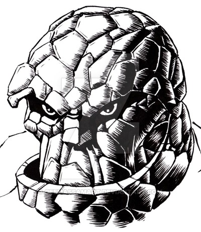 400x460 The Thing Michael Turner Version