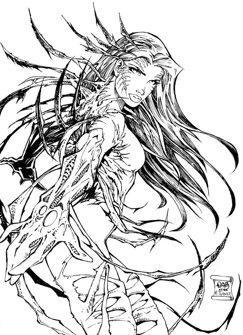 800x1101 Witchblade After Michael Turner