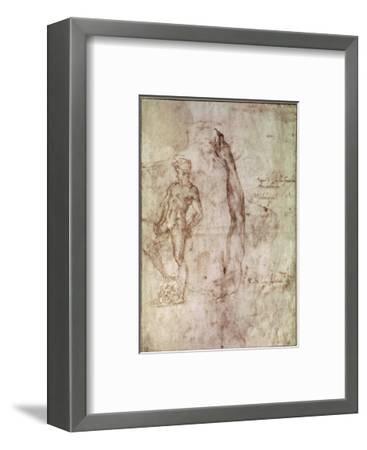 367x450 Study For David Giclee Print