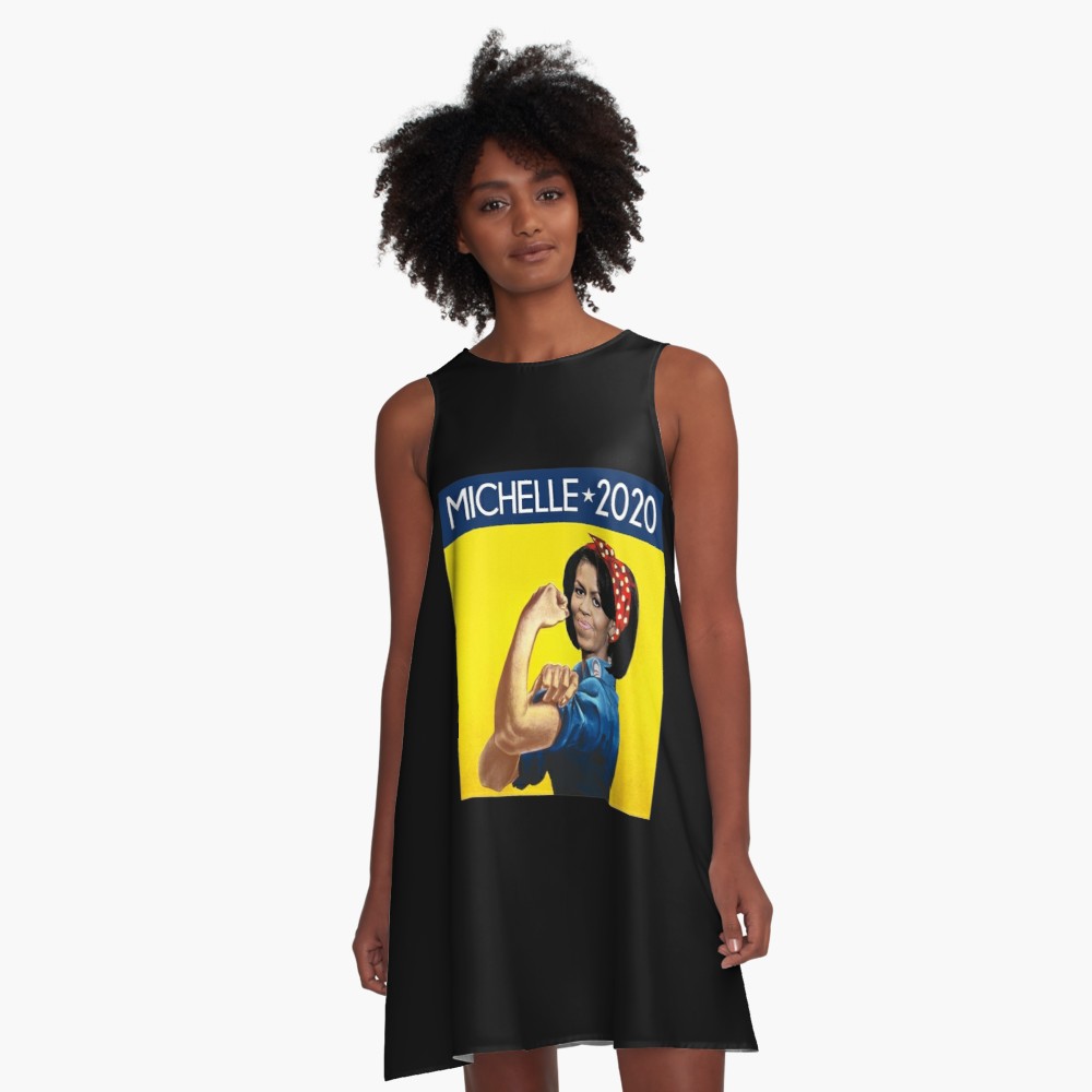 1000x1000 Michelle Obama A Line Dress
