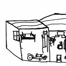 256x256 Michigan Quarterly Review Images C's Drawing Of His Home