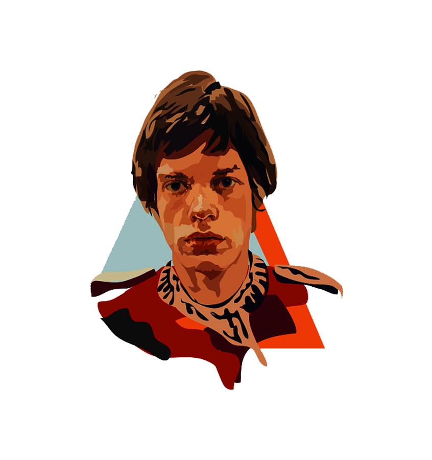846x900 mick jagger drawing
