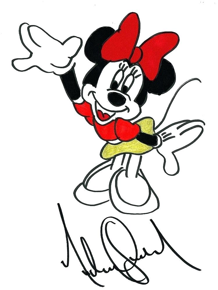 750x995 Drawing Minnie Mouse Mickey And Minnie Mouse Drawing Tutorial