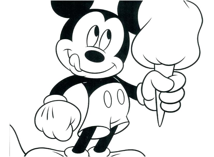 827x609 Mickey And Minnie Mouse Coloring Pages Mickey And Mouse Coloring
