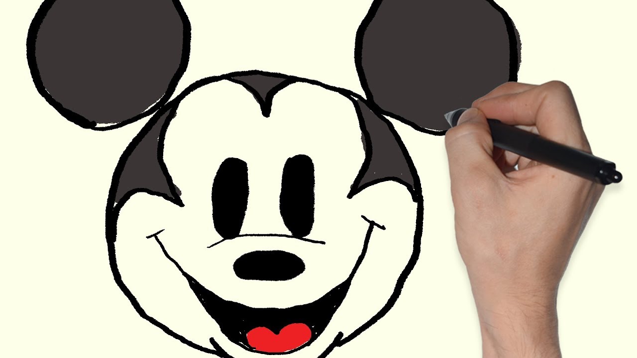 1280x720 How To Draw Mickey From Mickey Mouse Clubhouse Disney Junior