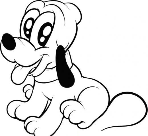 520x480 Drawing Clipart Baby Mickey