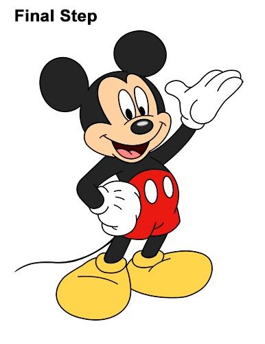 386x500 Sketches In Mickey Mouse Drawings, Mickey