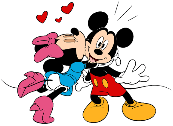 575x421 Mickey And Minnie Hugging Mickey Minnie Mouse Clip Art Disney