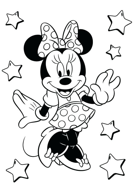 567x794 Mickey Minnie Mouse Coloring Pages