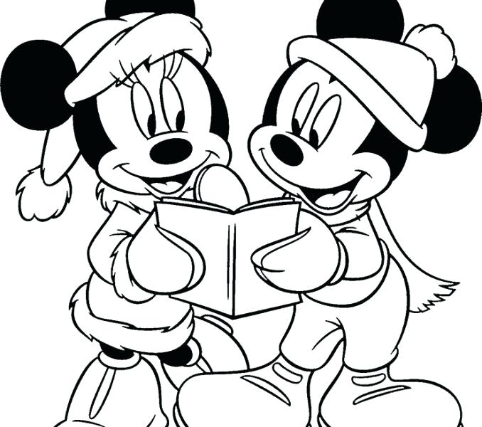 678x600 Mickey Mouse And Minnie Mouse Christmas Disney Mickey And Minnie