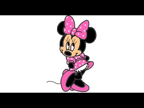 480x360 How To Draw Minnie Mouse From Disney's Mickey Mouse Clubhouse