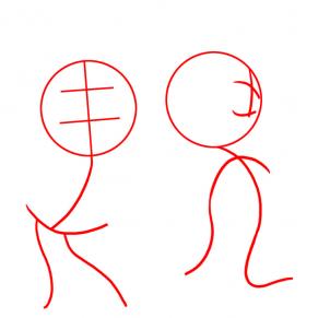 302x291 How To Draw How To Draw Mickey And Minnie