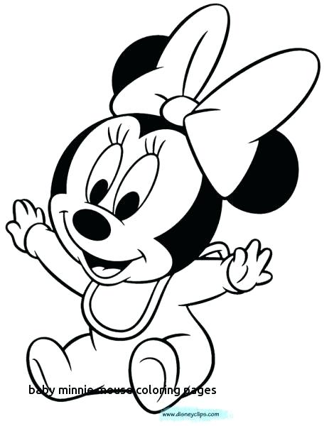 470x600 Mickey Mouse Minnie Mouse Coloring Pages Baby Mickey Mouse