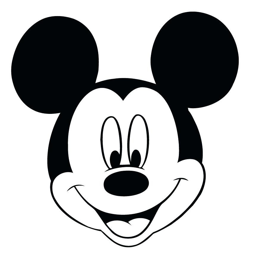 850x879 Mickey Mouse Face Coloring Pages Mickey Mouse Face Drawing Gallery