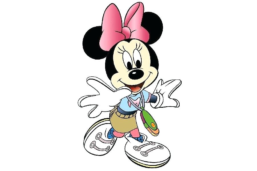 900x600 How To Draw Minnie And Mickey Mouse Together Mickey Mouse Template