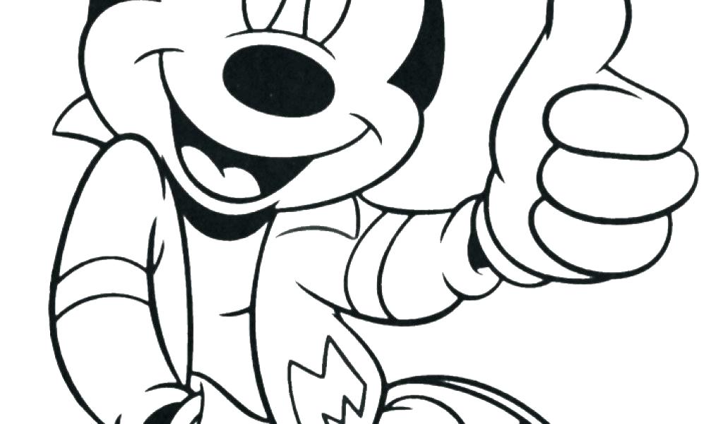 1024x600 Mickey Drawing