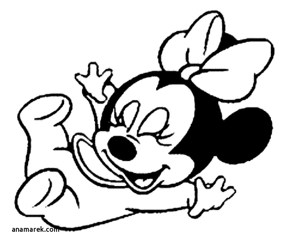 1000x833 Mickey Mouse Club House Coloring Elegant Stock Minnie Mouse