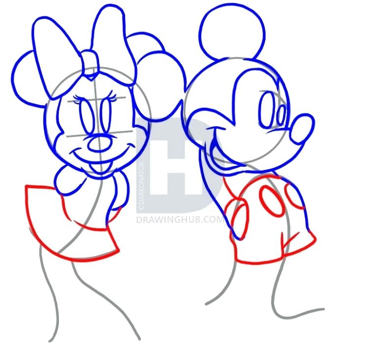 746x720 How To Draw Minnie Mouse Ears Easy To Draw Mouse Fresh Baby Mickey
