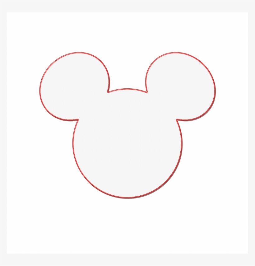 820x855 Unique Mickey Mouse Ears Clip Art Drawing