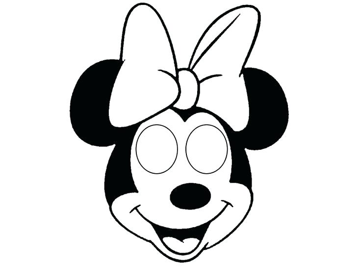 736x568 Mickey Mouse Face Drawing