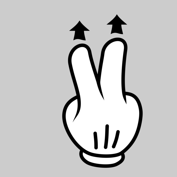 750x750 Mickey Mouse Minnie Mouse Hand Drawing V Sign Cc0