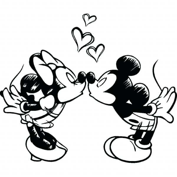 600x600 minnie and mickey mouse drawing baby mickey and minnie mouse
