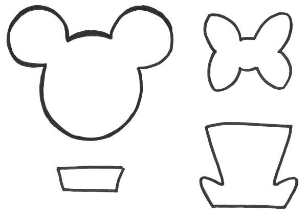 600x425 Mickey Head Outline Mickey Mouse Pictures Outline Mickey Mouse